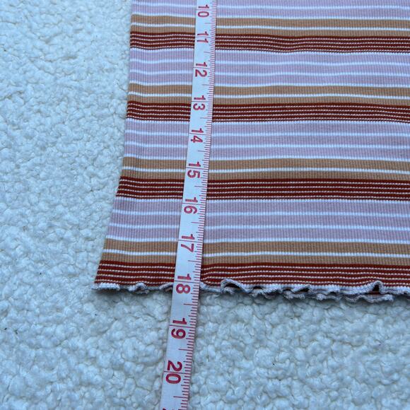 Aero The OG Tee Collection Orange Stripe Shrunken Tee  Medium - Picture 6 of 6